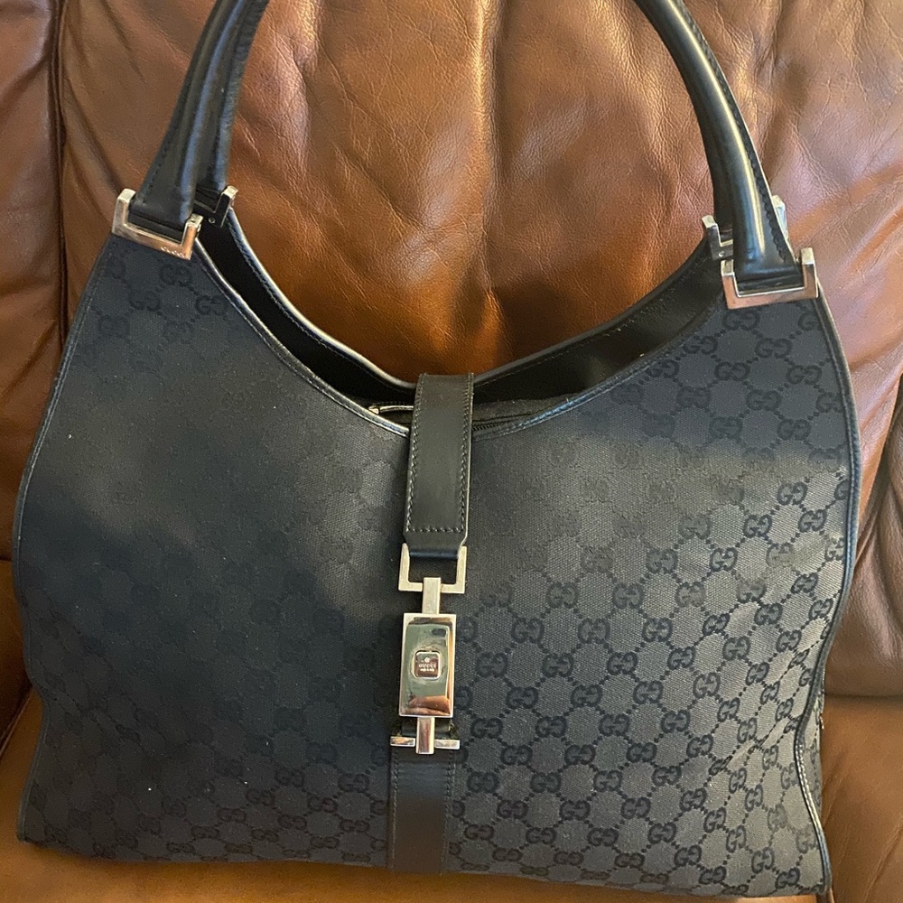 Black Gucci Canvas